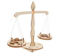 HOOTNEE 5 Pièces Kit DIY pour Garçon Fille Matériel de Balance à Levier Éducatif Stem pour Apprentissage Précoce et Expériences Scientifiques