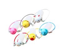 HOOTNEE 6 Pièces Mini Bouteille Cartoon Gourde Portable et Déco pour École et Bureau Maintien Température Accessoires Maison