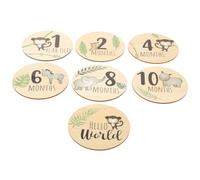 HOOTNEE 7 pièces Cartes de Jalons pour Accessoires Photo Décoratifs pour Suivre la des Nouveaux