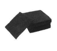 HOOTNEE 8 Pièces Filtres à Charbon Actif pour Bac à Litière pour Chat et Composteur Cuisine en Coton Noir Respirabilité pour Améliorer l'environnement Domestique