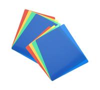 HOOTNEE 8 Pièces Tapis pour Pâte à Modeler Garçon Fille Matériau Plastique Léger Réutilisable Surface de Travail Polyvalente pour Création Argile Polymère