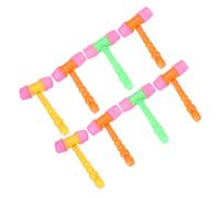 HOOTNEE 8Pcs Marteau Jouets pour Bébés Les Jouets Marteau Grinçant Marteau Grinçant Enfants Enfants Battant Marteau Enfant Marteau en Plastique Couleur Aléatoire