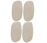 HOOTNEE Accessoires violon 4pcs coussinets en cuir, anti-usure pour chevalet et cordes, usage longue durée, pour joueurs et amateurs