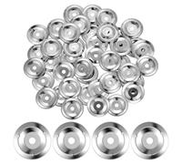 HOOTNEE Anneaux de Cymbales Tambourin en Fer Inoxydable 50 Pièces 03 MM pour Batterie et Percussions Accessoires de Remplacement pour Tambour Effet Subtil de Clochettes Compatibles