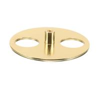 HOOTNEE Base De Remontoir en Métal pour Boîte à Musique DIY Clé De Remontage Mécanisme Vintage Accessoire Décoratif pour Jouets 55x10x3.5 Cm Couleur Dorée Kit Complet