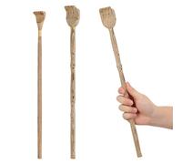 HOOTNEE Bâton bois loisir créatif 2 pièces, grattoir à dos léger et confortable pour femmes enceintes et personnes âgées, outil manuel pour soulager démangeaisons chez soi et en