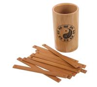 HOOTNEE Bâtons De Divination i Ching Vintage Bambou De Voyance Portable pour Prédiction Et Apprentissage Feng Shui