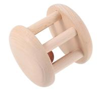HOOTNEE Bois D'éveil pour Garçon et Filles 0-2 Ans, Rouleau Bonhomme de Neige, Surface Lisse sans Bavures, Sensoriel D'éveil, Motricité Fine, Présent Baby Shower ou Style Aléatoire