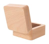 HOOTNEE Boîte À Souvenirs Pour Dents De Lait Perdues Coffre À Trésors Pour Dents De Bébé Cadeau De Naissance Beige