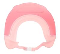 HOOTNEE Bonnet de Bain Ajustable Silicone pour Garçon Fille Protection Étanche des Oreilles et Du Visage Casquette Lavage Cheveux pour Bébés et Tout-petits Confortable et Sûr pour