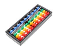HOOTNEE Boulier Coloré Plastique avec Perles Outil Apprentissage Arithmétique pour Garçon Fille pour Activités Mathématiques Classe