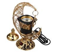 HOOTNEE Brûleur D' Enfichable Brûleur Dencens Mubarak Eid Daromathérapie du Moyen-Orient Dencens Électrique Bakhoor Poêle à Charbon Céramique Arabe