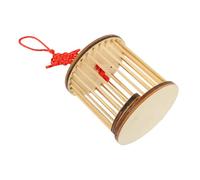 HOOTNEE Cage à Sauterelles en Bambou Tressé Fait Main Cage Suspendue Portable Légère Récipient Naturel pour Insectes D’Exploration Nature en Plein Air Accessoires pour Garçon et