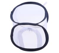 HOOTNEE Cage Grillagée Habitat Pliable pour Lépidoptères et Chenilles Filet Respirant Transparent Maison Insectes Compacte et Portable pour Jardin et Éducation