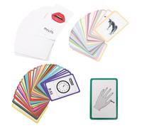 HOOTNEE Cartes Flash Colorées Apprentissage Mots Visuels pour Maternelle 108 Pièces Bingo des Mots à Vue Éducatives Bébé Préscolaire Jeu Vocabulaire Anglais