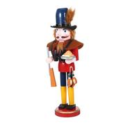 HOOTNEE Casse-Noisette Bois Traditionnel Décoration De Noël Casse-Noisette Chasseur Unique Intérieur