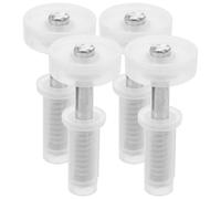 HOOTNEE Charnières De Porte Pliante Accordéon Pivot De Porte Pliante Kit De Réparation De Charnière De Porte Acier Inoxydable 4Pcs Installation Facile Porte Intérieure