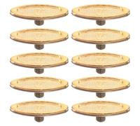 HOOTNEE Clés de Remontage en Fer pour Boîte à Musique 10 Pièces, Accessoires de Mécanisme Musical DIY, Poignées de Remontage Standard 10 mm pour Boîtes Bijoux et Jouets à Remonter