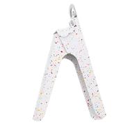 HOOTNEE Coupe-ongles en Acier Inoxydable pour Ongles Épais et Artificiels, Outil de Manucure Précis et Compact pour Usage Maison et DIY
