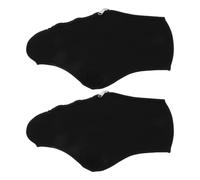 HOOTNEE Couvre-Patins à Glace et Roller en néoprène Noir 2pcs, Ajustement élastique, Protection renforcée, pour entraînement en extérieur et Patins de Hockey, Taille 39-44