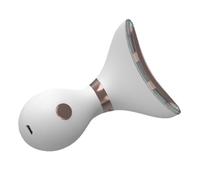HOOTNEE Dispositif de Beauté pour Lifter et Raffermir la Peau en Abs Cou Blanc Appareil Anti-rides Éclaircit et Adoucit pour Soin Visage et Cou
