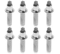 HOOTNEE Embouts pour Bâtons de Randonnée Pointe Résistante à l'usure 8pcs en Acier Tungstène et Prolongation Durée de Vie, Adaptés pour Marche Nordique et Pose de Pierres