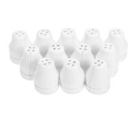 HOOTNEE Ensemble de 12 Embouts en Bois Robustes à 4 Trous pour Cordons de Stores Vénitiens Accessoires de Tirage Polyvalents pour Décoration Intérieure Pompons de Cordon Résistants et