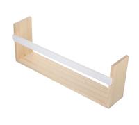 HOOTNEE Étagère Murale Flottante Blanc pour Chambre à Coucher Étagère Décorative Multi Usage pour Cuisine Salle de Bain Bureau et Salon