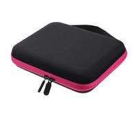 HOOTNEE Étui de Rangement Portable pour 63 Flacons D'huiles Essentielles 1-3 ML en Polyester Compartiments, pour Voyage et Bureau