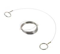 HOOTNEE Fil de fer pour modeler l'argile 2pcs Acier Inoxydable smooth sans barb pour projets de poterie et découpe de boue