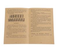 HOOTNEE Instructions De Mahjong Vintage Livre D'Instructions De Mahjong en Anglais en Anglais Manuel d'apprentissage Chinois Manuel des Règles