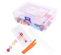 HOOTNEE Jeu Éducatif Montessori pour Tout-Petits de Perles Colorées Bois pour Développer la Motricité Fine Concentration Pédagogique pour Garçon Fille Ans avec Boîte de Rangement