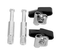 HOOTNEE Kit 1Set d'adaptateur de tête de joint universel et bras articulé avec fixation 3/8 pouce en aluminium pour support micro de bureau, conçu pour utilisation en studio