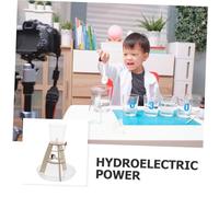 HOOTNEE Kit Éducatif Stem Générateur Hydroélectrique pour Garçon Fille Expérience DIY Turbine à Eau Apprentissage Scientifique Pratique pour Élèves Élémentaires