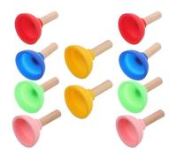 HOOTNEE Lot de 10 Mini Ventouses Colorées pour Magie Petits Accessoires de Magicien en Plastique Créatif pour Tours de Cartes pour Spectacles et Jeux de Salle de Bain
