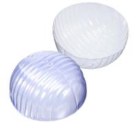 HOOTNEE Lot de 10 Supports Intérieurs Transparents en Plastique PVC pour Casquettes de Baseball Taille Grosse Maintien Rigide et Léger pour Rangement et Exposition à Domicile Boutique