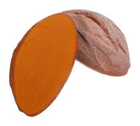 HOOTNEE Lot de 2 Pains Factices Réalistes en PU Noir de Seigle à Motif Géométrique, Accessoire de Décoration et Simulation Alimentaire pour Boulangerie, Jeu de Rôle et Photographie
