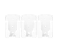 HOOTNEE Lot de 3 Supports Muraux Adhésifs pour Télécommande, Grand Format, Fixation sans Perçage, Rangement Mural Multifonction pour Maison et Bureau, Organisateur Pratique et Gain de