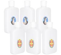 HOOTNEE Lot De 6 Bouteilles d'eau Bénite, Porte-Eau Bénite, Bouteille À Souhaits, Décorations pour Fêtes De Dédicace, De Mariage, Décoration D'Église, Décorations De Mariage, Décoration
