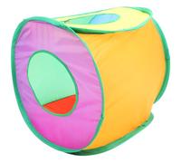 HOOTNEE Maison Pliable Design Semi-fermé de Cube pour Chat Confortable en Polyester et Offrir Un Refuge Multi-Fonctionnel pour Jouer en Extérieur