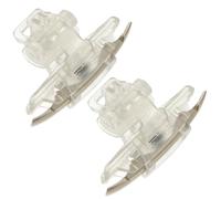 HOOTNEE Manette de Tir Mobile Transparente Modèle 9 pour Smartphone 47-65 Pouces Boutons de Visée Réactifs Accessoires de Jeu Précis pour Jeux de Tir sur Téléphone Portable