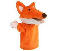 HOOTNEE Marionnette à Doigt Renard en Peluche Douce, 1 Pièce, pour Garçon et Filles, Marionnette pour Doigts, pour Éveil et Jeux D’Imagination la Maison L’école