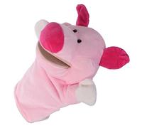 HOOTNEE Marionnette à Main Cochon en Peluche Adorable pour Garçon et Filles, Jouet Interactif Améliorant la Communication Relations Parent-garçon et Filles