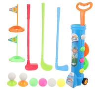 HOOTNEE Mini Golf Garçon Fille Plastique Extérieur Jeux de Plein Air pour Garçons et Filles Développement Coordination Main-œil Patience