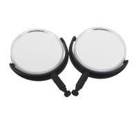 HOOTNEE Miroir de Remplacement pour Microscope Biologique 2pcs en Plastique et Verre, Améliore la Clarté d'image, Accessoire Pratique pour Travaux de Terrain et Recherches