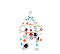 HOOTNEE Mobile Suspendu Pour Berceau Fait Main Design Astronaute Et Fusée Pour Chambre Garçon Fille Décoration Douce Pour Lit De Garçon Fille Ou Poussette