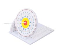 HOOTNEE Modèle de Cadran Solaire Scientifique à Assembler, Horloge Solaire Éducative en Métal, Décoration Intérieure Pédagogique pour Apprentissage et Mesure du Temps, Kit Scientifique