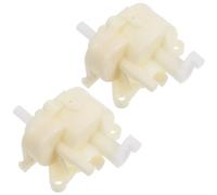 HOOTNEE Moteur à engrenages d'oscillation de ventilateur 2pcs, système d'engrenage à bascule ABS, pièces d'oscillation de ventilateur électrique pour ventilateurs de table, maison et