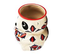 HOOTNEE Mug à Cocktail Panda en Céramique 480ml pour Fêtes Hawaïennes, Grosse Capacité et Design Unique pour Boissons Élégantes
