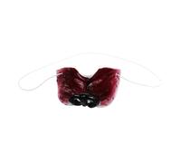 HOOTNEE Nez D’Animal Factice en Vinyle Compact Petit Museau de Loup pour Cosplay et Fête D’Halloween Accessoire de Déguisement Animal Réaliste Léger et Portable Carnaval et Soirée